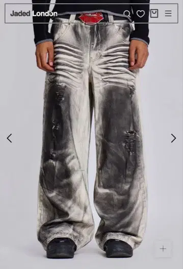 Jaded London 워시드 데님 사이즈 30