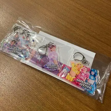HARAJUKU FESTIVAL 키링 3개 세트