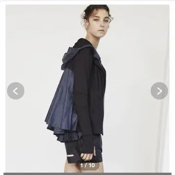 DANSKIN 댄스킨 백 개더 후드티