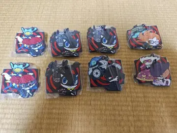 페르소나 5R 캡슐 러버 마스코트 8개 세트