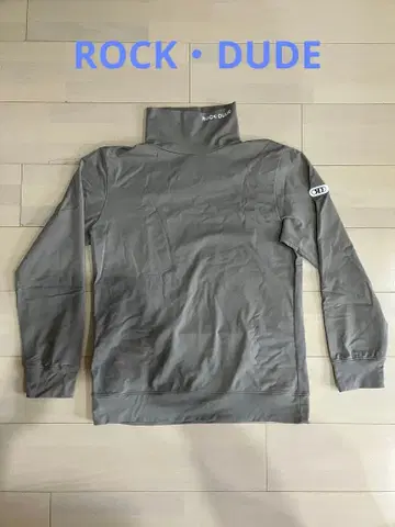 ROOK DUDE 로고 하이넥 셔츠 사이즈 03 골프