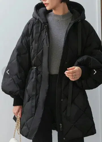 퀼팅 자켓 후드 부착