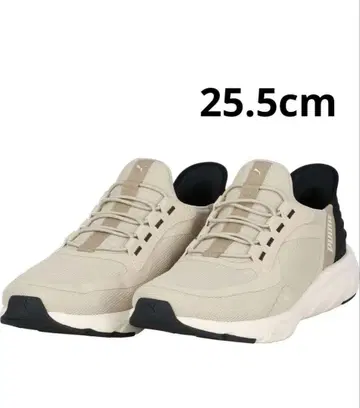 PUMA SOFTRIDE 플렉스 스니커즈 베이지/블랙 25.5