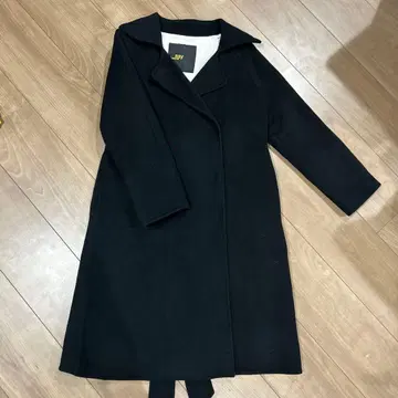 Ray beams 블랙 울 코트