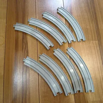 프라레일 복선 외부 곡선 레일 (그레이)