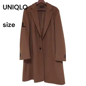 UNIQLO 체스터 코트 양모 캐시미어
