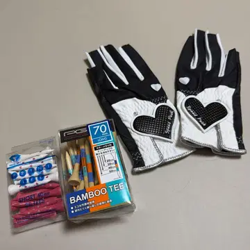 여성용 골프 그로브 & 티 세트