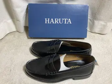 HARUTA MADE IN JAPAN 블랙 로퍼