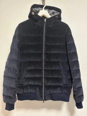 HERNO 코듀로이 다운 자켓