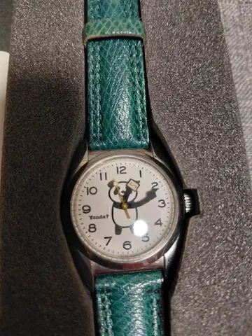 Yonda? 너 팬더 신초샤 아날로그 워치 손목시계