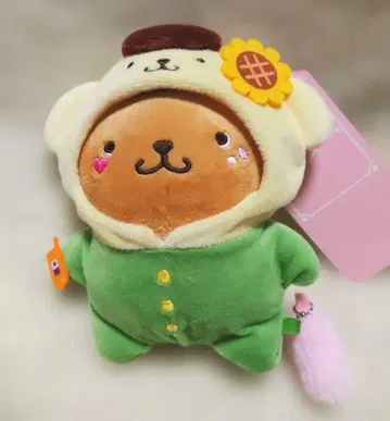 폼폼푸딩 갸루푸딩 일광화상 해바라기 꼬리 달린 산리오 아베일