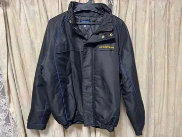 굿이어 레이싱 방한 충전솜 블루종 점퍼 새상품급