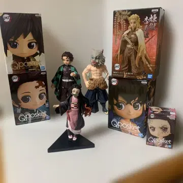 귀멸의 칼날 Qposket 외 피규어 세트
