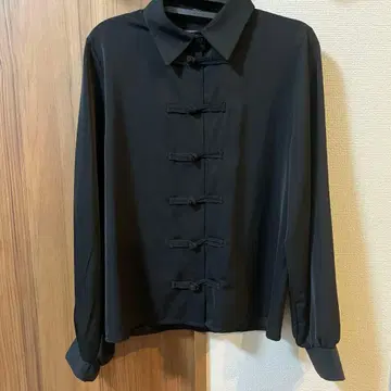 gibous (기보스) 차이나 블라우스