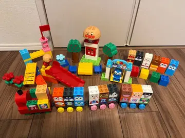 호빵맨 즐거운 공원 블록 바케츠/SL맨과 123 등