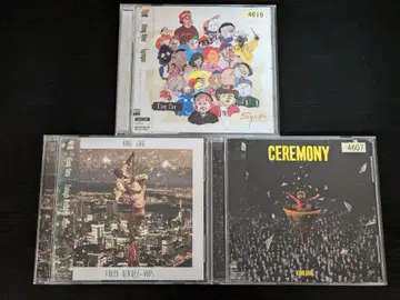 King Gnu Sympa CEREMONY 외 렌탈 앨범 CD 3장 세트