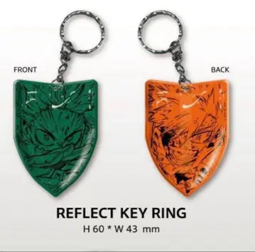 히로아카 BUMP I 특전 리플렉트 키링 미도리야 바쿠고