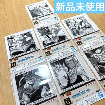 드래곤볼 제일복권 G상 클리어 파일 7매 세트