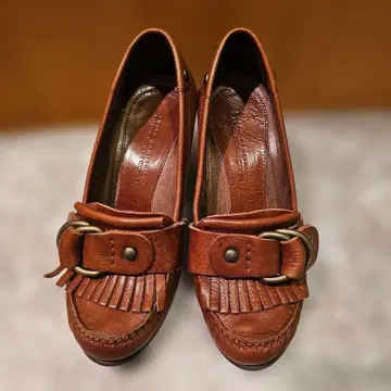 할인 종료 RABOKIGOSHI works 로퍼 펌프스 23