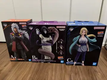 NARUTO 질풍전 전설의 3닌자 MASTERLISE 미개봉 3체 세트