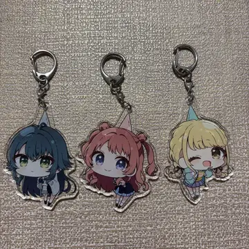 츠키무라 테마리 하나우미 사키 후지타 코토네 츳마마레 키링