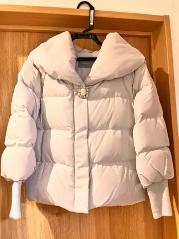 비쥬 숏 다운 코트