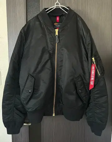 ALPHA INDUSTRIES MA-1 자켓 XL 블랙