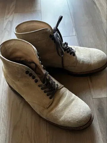 Alden 스웨이드 플레인토 부츠 9 1/2