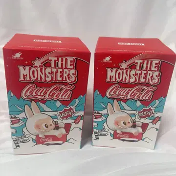 [정품] POP MART 러브브 코카콜라 2개 세트 미개봉 새상품