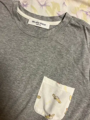 GELATO PIQUE 그레이 반팔 T셔츠 L