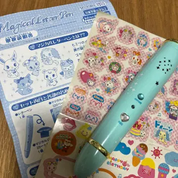 Jewelpet 주얼펫 마법 레터펜 펜과 스티커만