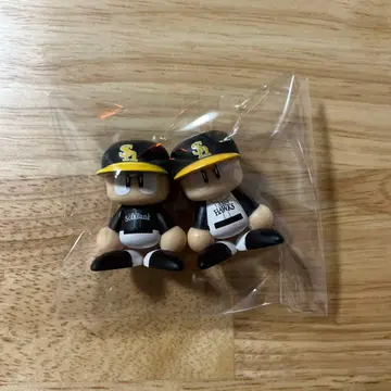 파워풀 프로군 나란히입니다. 후쿠오카 소프트뱅크 호크스 홈&비지터 세트