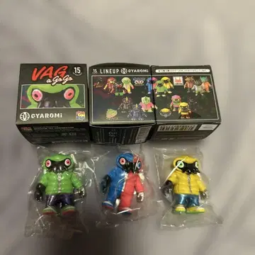 VAG a gogo GYAROMI 피규어 3체 세트