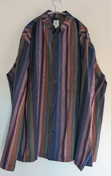 South2 West8 스트라이프 긴팔 셔츠 M