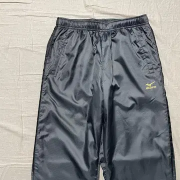 미즈노 나일론 팬츠 XL 그레이 블랙 골프 윈드 브레이커
