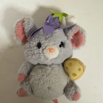 중고품 판타지 스프링스 팅커벨 치즈 봉제 인형 참