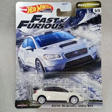 와일드 스피드 2016 스바루 WRXSTI 핫휠 프리미엄 미니카
