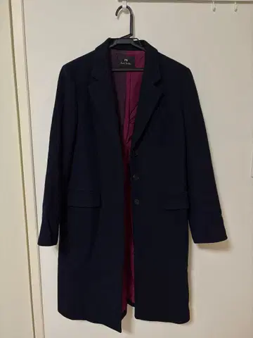 폴 스미스 네이비 체스터 코트 사이즈 40