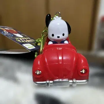 [ 새상품 ] 자동차 모양 라이트 키링 포차코