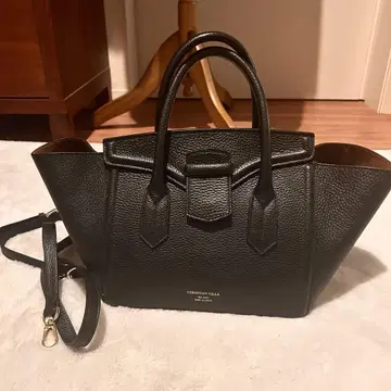 CHRISTIAN VILLA 블랙 토트백 숄더백