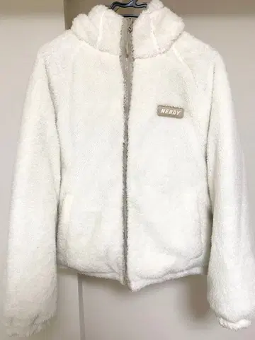 NERDY 다운 자켓 리버서블 자켓