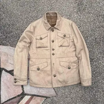 TAKEO KIKUCHI 자켓 베이지 버튼 archive