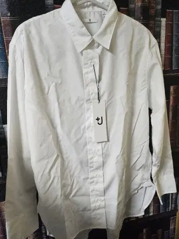 +J 화이트 긴팔 셔츠 UNIQLO