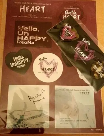ReoNa 'HEART' 스티커, 피크 아이치 공연