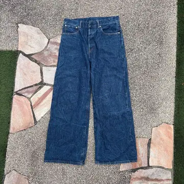 H BEAUTY&YOUTH 와이드 데님 블루 미나미아오야마점 셀렉샵