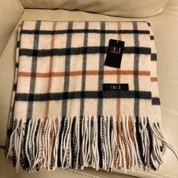 일본제 새상품 DAKS 캐시미어 100% 스톨 대형 머플러