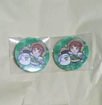 제5인격 정원사 Winter Cafe 캔뱃지 2개 세트