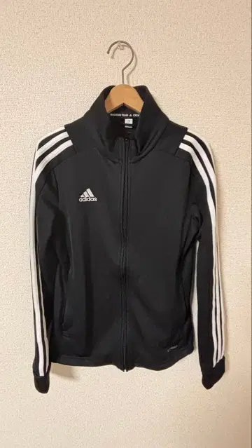 adidas 블랙 트랙 자켓 스트라이프