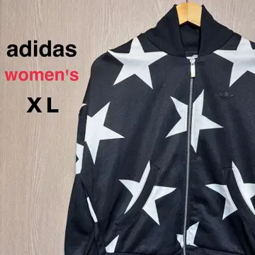 아디다스 오리지널 트랙 자켓 여성용 XL 블랙 별