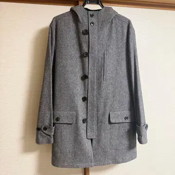 뉴요커 하프 코트 M 사이즈 그레이